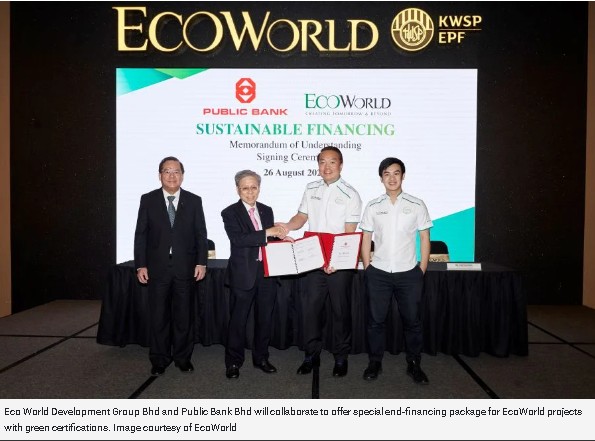 EcoWorld and Public Bank collaborate to offer sustainable financing choices to homebuyers