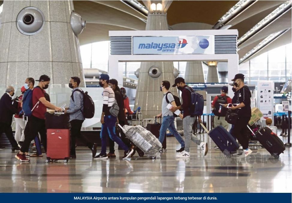 Pembukaan sempadan negara lonjak prestasi Malaysia Airports