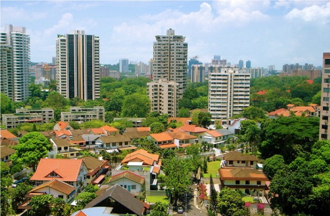 Singapore private home sales down a third in April