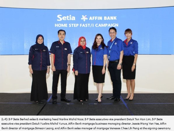 S P Setia and Affin Bank collaborate to provide homebuyers with financing options