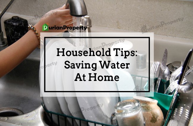 Household Tips: Saving Water  At Home