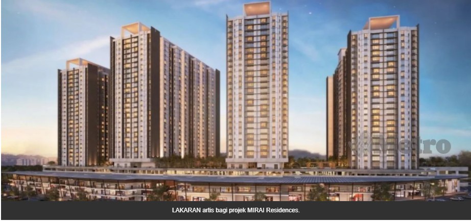 Fasa kedua MIRAI Residences bakal dilancar