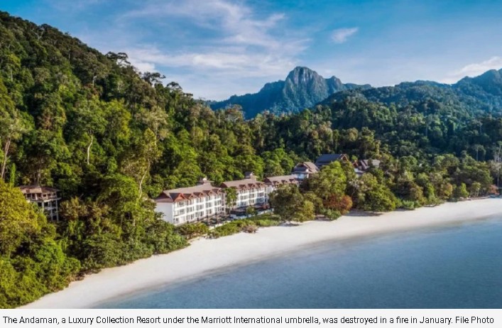 The Andaman Langkawi is expected to reopen in the second half of 2023