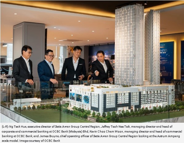 OCBC provides Astrum Ampang with a bridging loan of RM299.5mil for its urban housing development