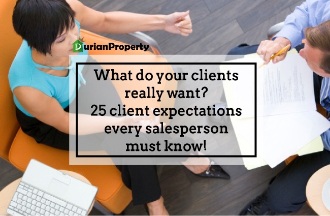 What do your clients really want? 25 client expectations every salesperson must know!