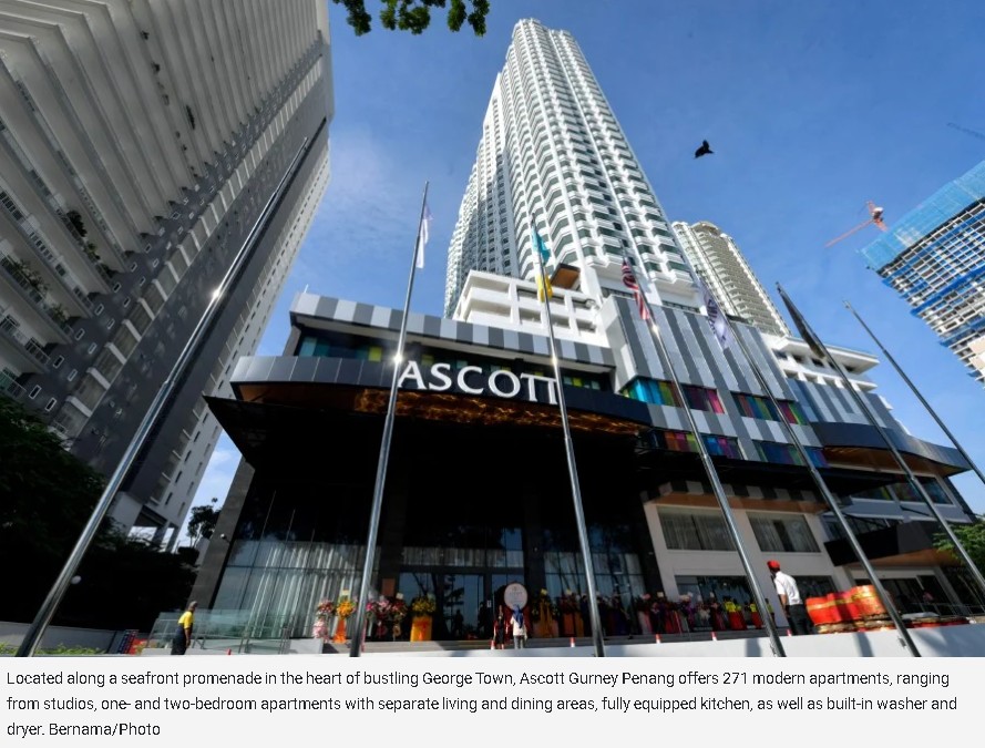 Ascott is expanding its presence in Malaysia, with three more properties set to open later this year