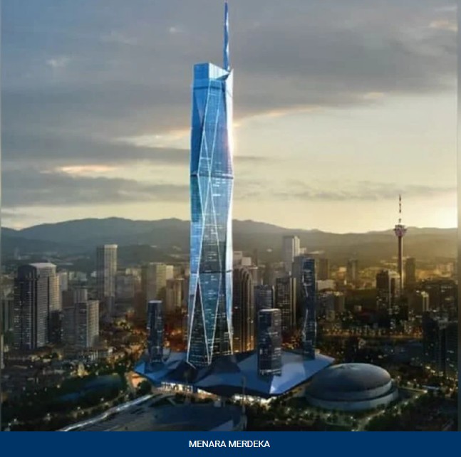 Menara Merdeka 118 dijangka siap suku kedua 2022