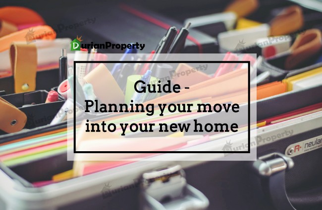 Guide - Planning your move into your new home