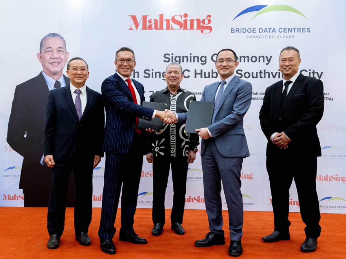 Mah Sing launches Mah Sing DC Hub@ Southville City with Bridge Data Centres