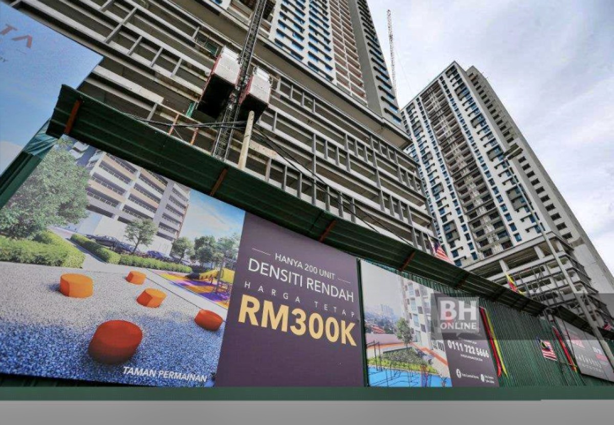 Rumah bawah RM300,000 paling banyak dilancar pada suku pertama