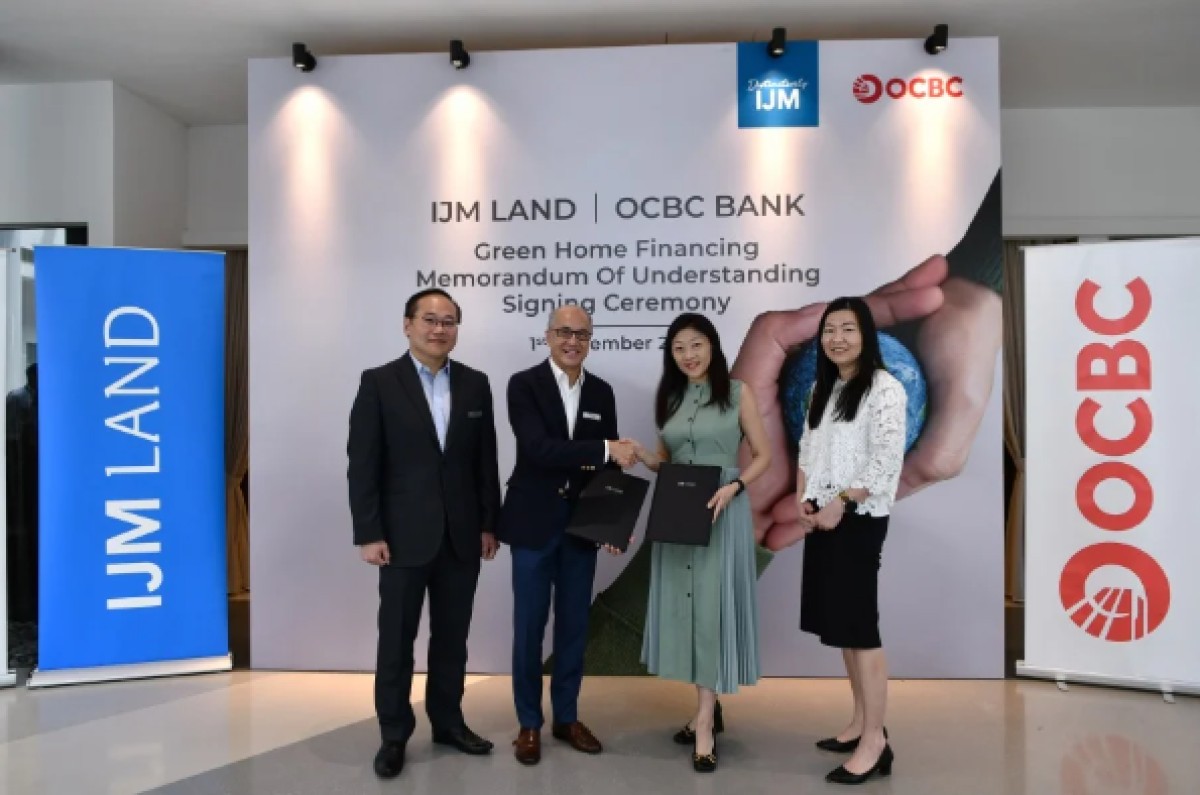 IJM Land partners OCBC Bank to promote green homeownership