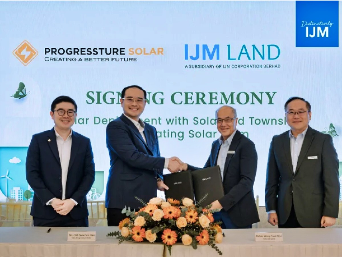 IJM Land to include solar power into upcoming property projects