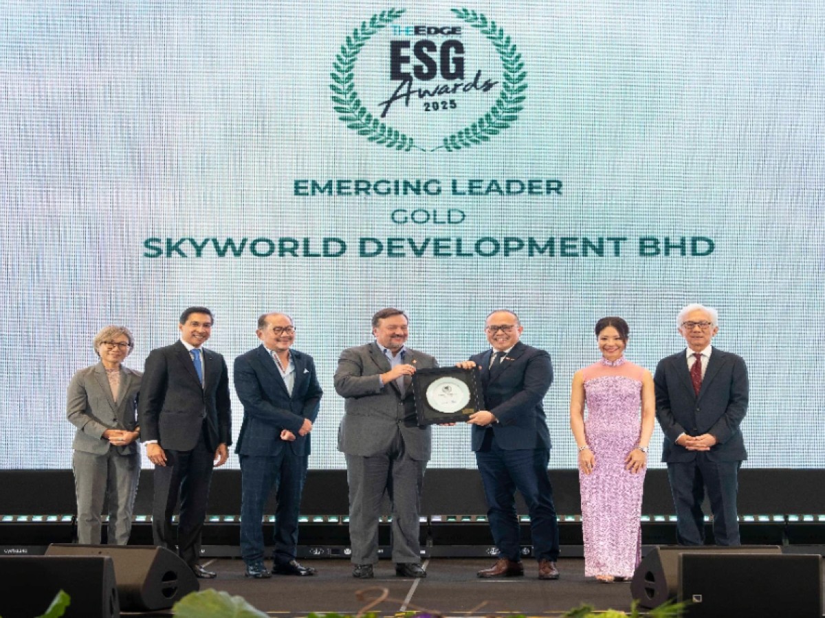 SkyWorld raih emas pertama di Anugerah ESG The Edge Malaysia 2025