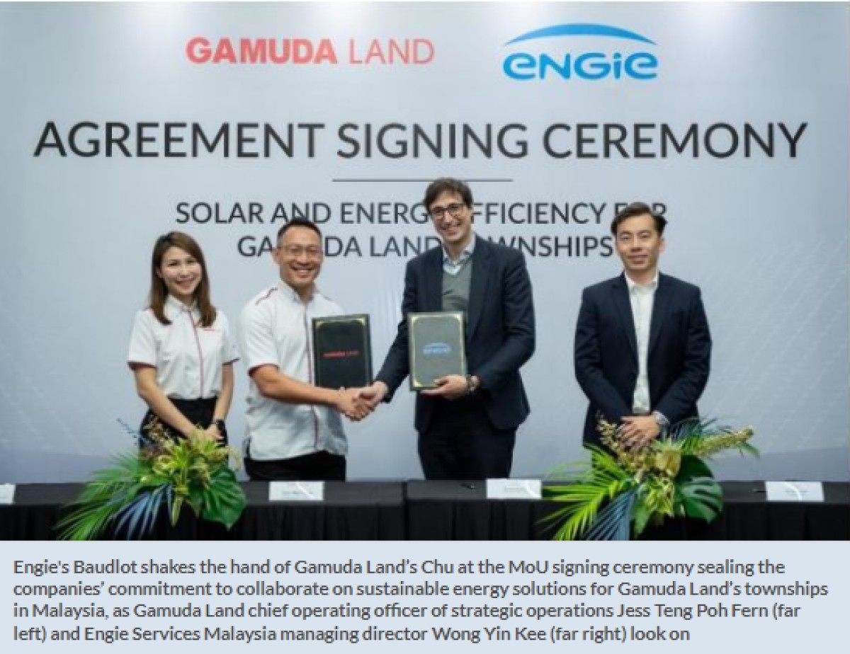 Gamuda Land partners Engie Services to promote sustainable township development