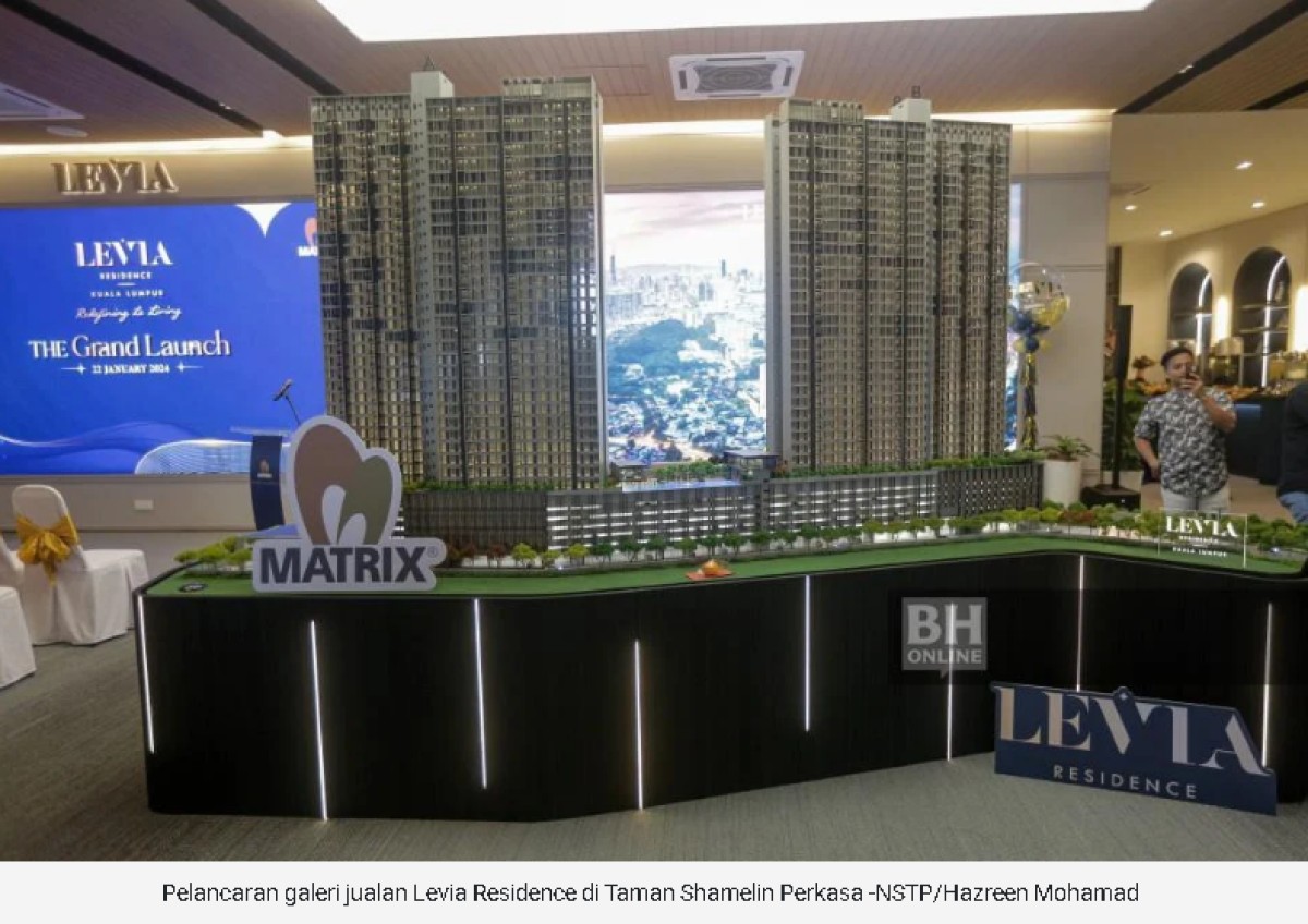 Matrix Concepts lancar Levia Residence di Pandan Perdana