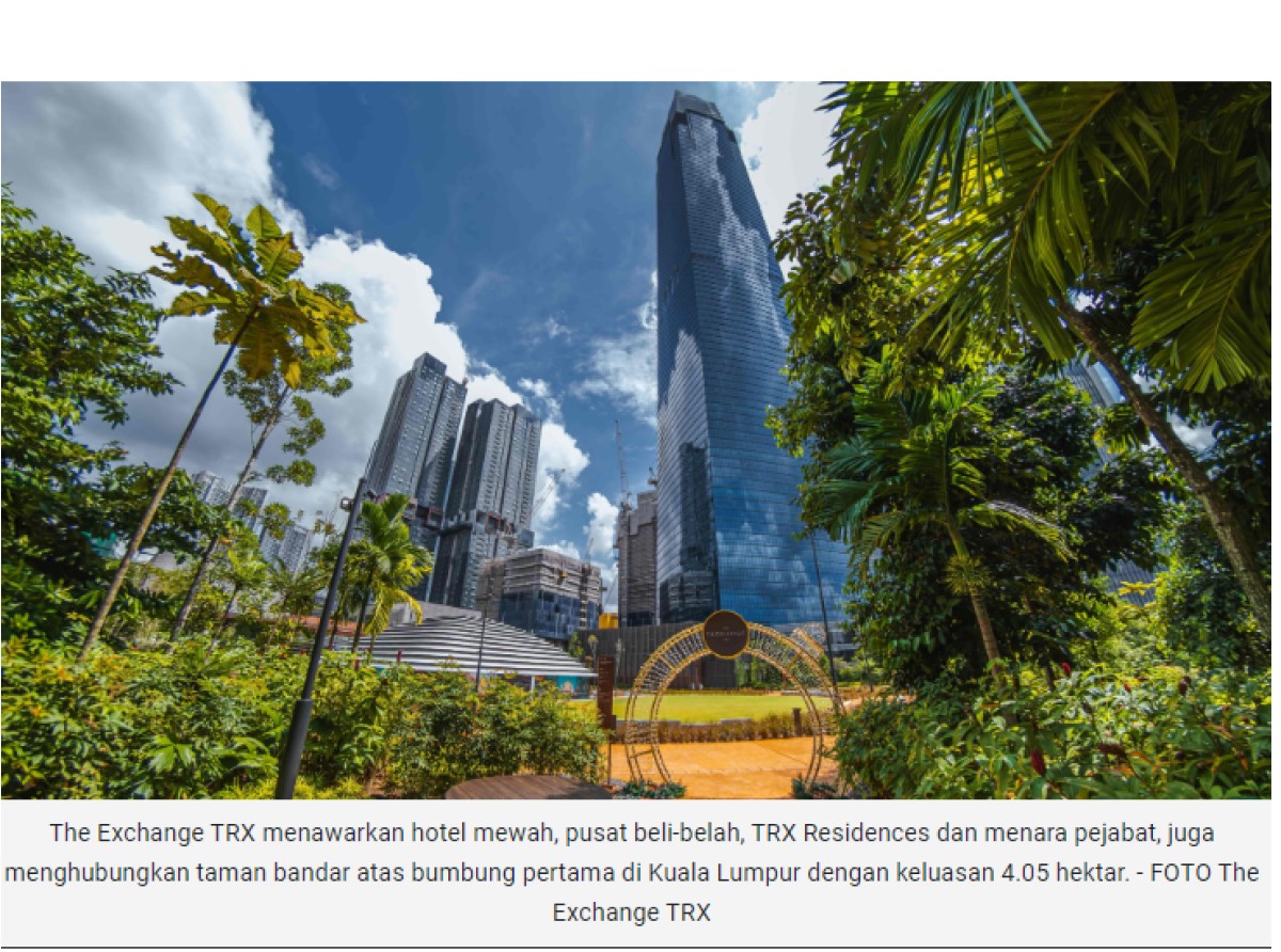 TRX Residences wujud versi baharu Kuala Lumpur