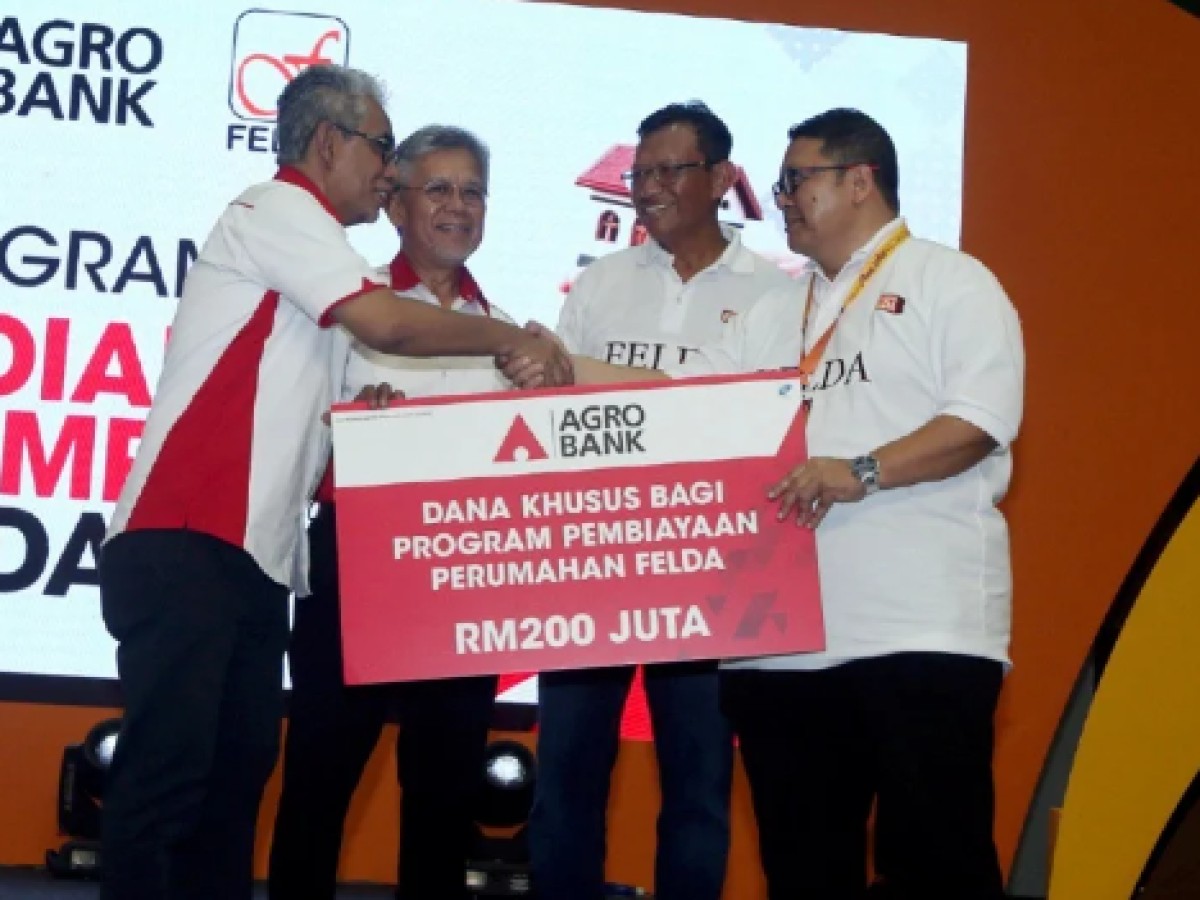 Agrobank sedia RM200 juta bantu peneroka Felda miliki rumah
