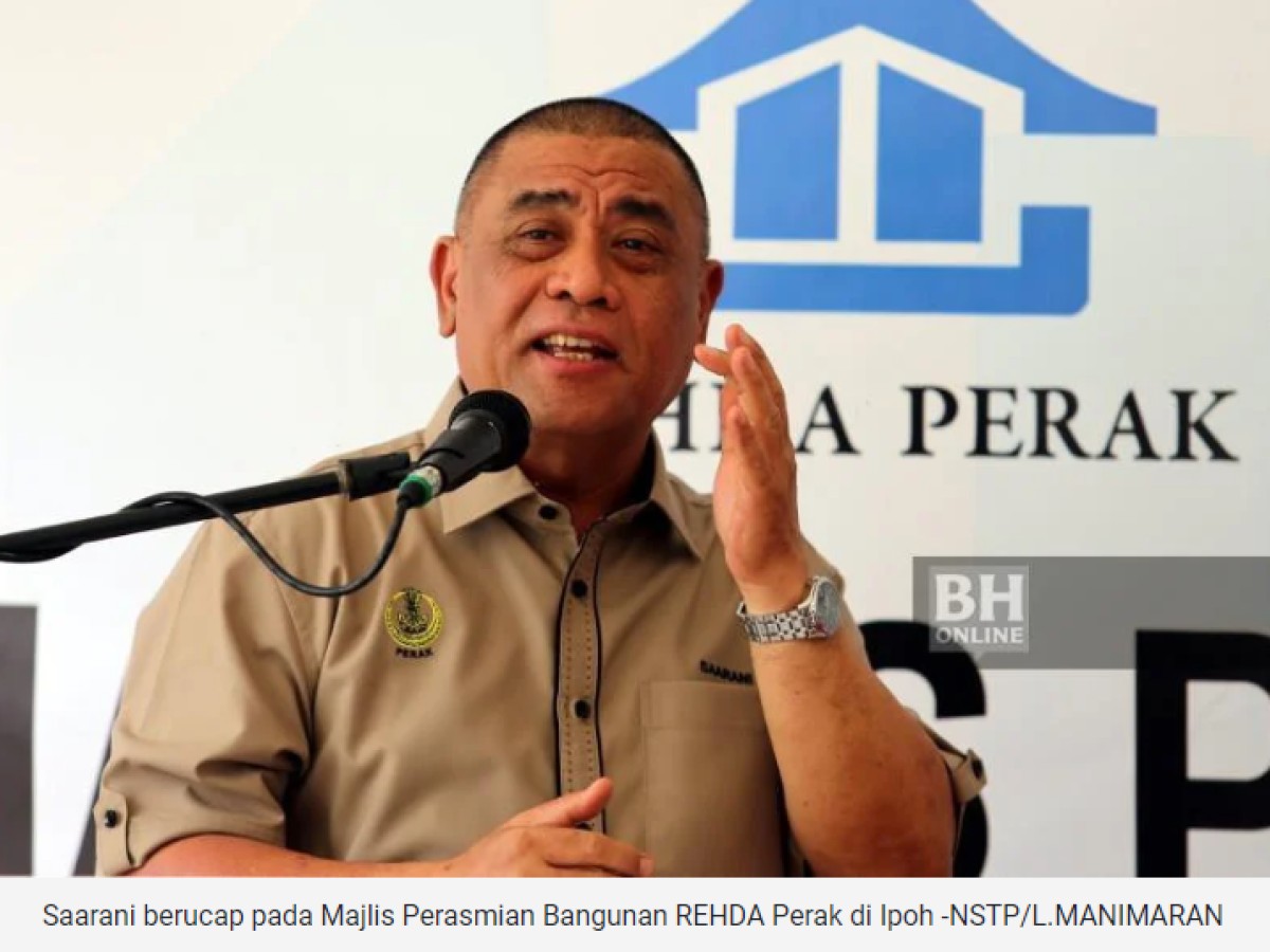 Perak perlu lebih 57,000 unit rumah menjelang 2030