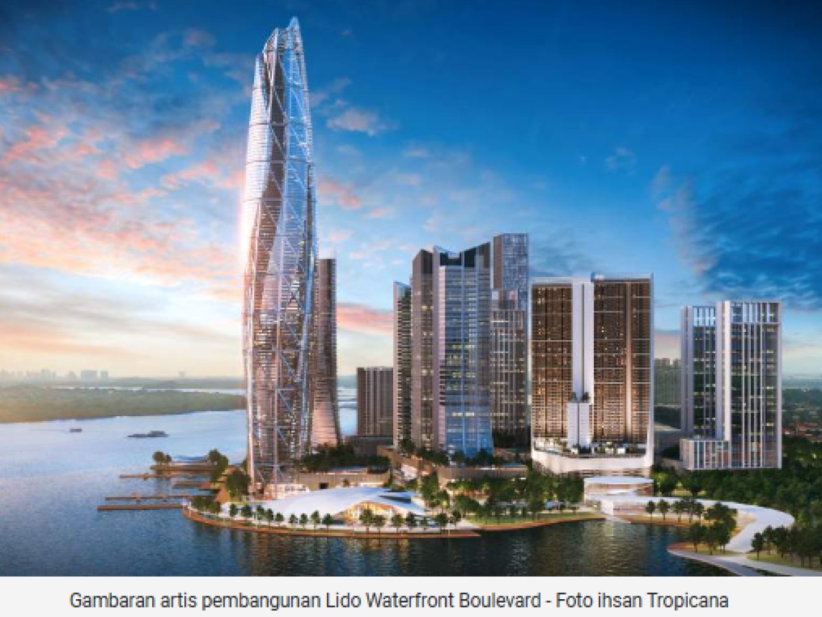 Tropicana mulakan pembangunan berbilion ringgit Lido Waterfront Boulevard di Johor