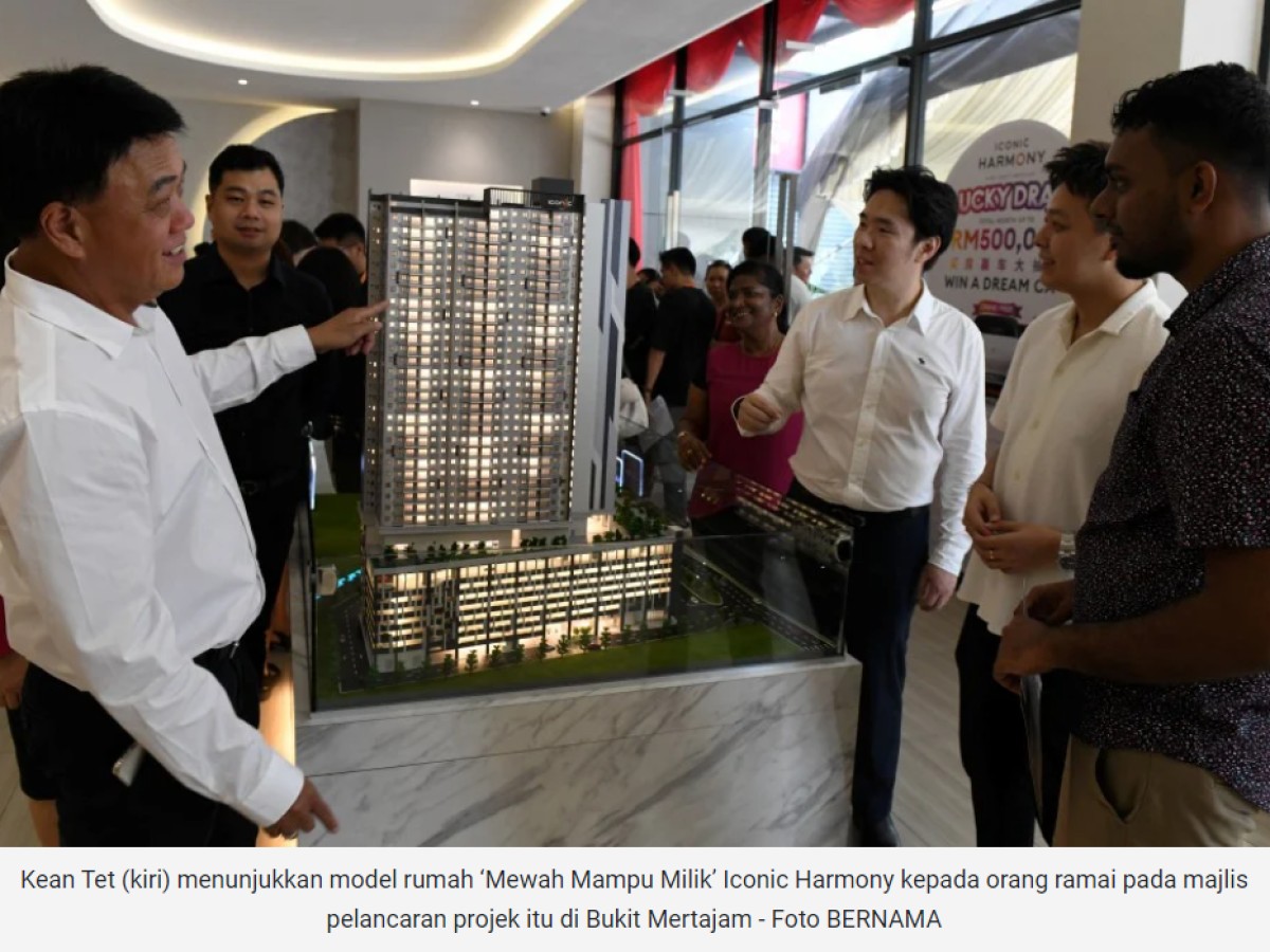 Iconic Harmony rumah mampu milik bermula RM280,000
