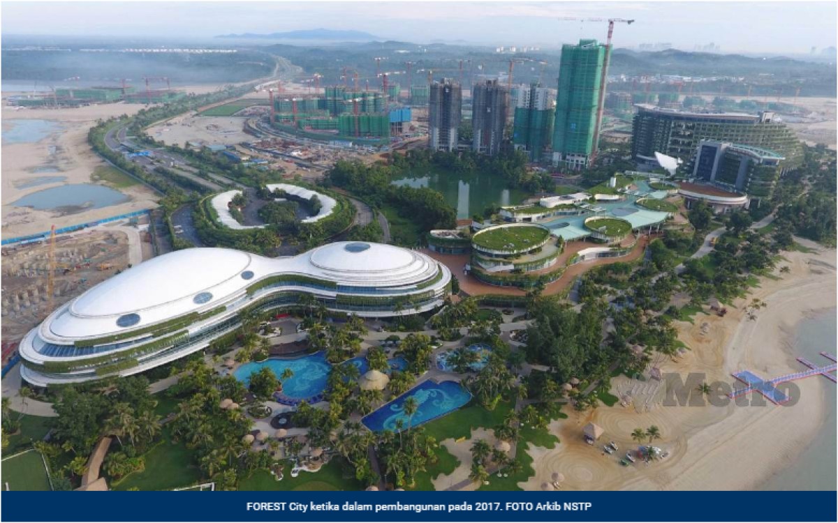 Status zon khas Forest City bakal beri impak di Iskandar Malaysia