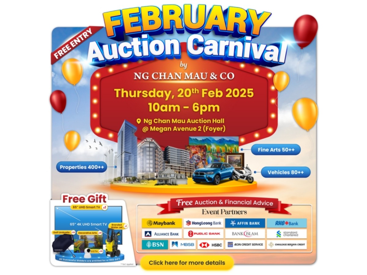 February Auction Carnival 2025: Bigger, Bolder, and Better Deals Than Ever!