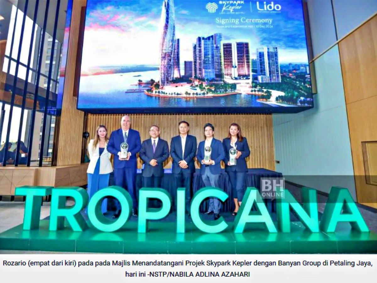 Tropicana lancar projek Skypark Kepler di Johor, harga bermula RM790,000