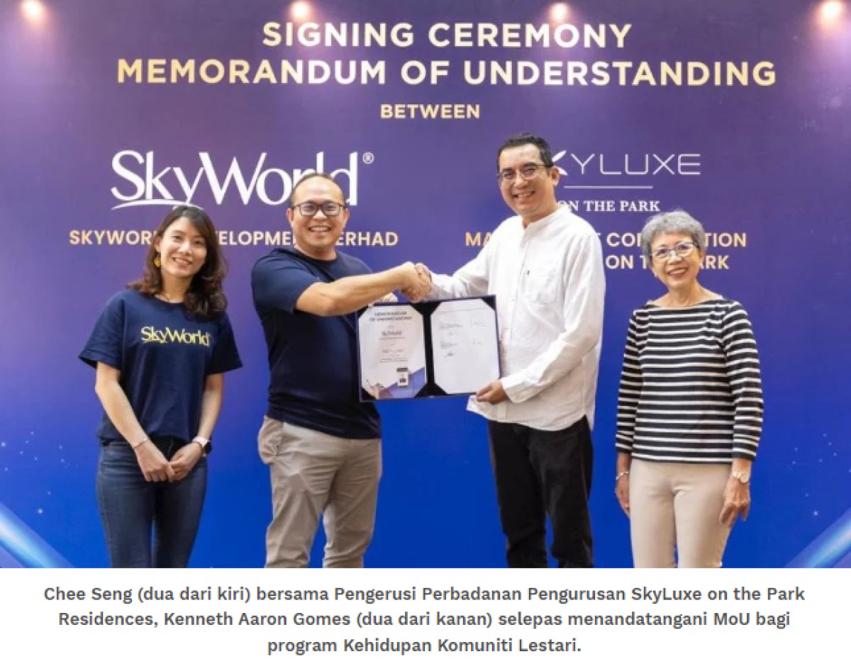 SkyWorld perkenal inisiatif kehidupan lestari di SkyLuxe